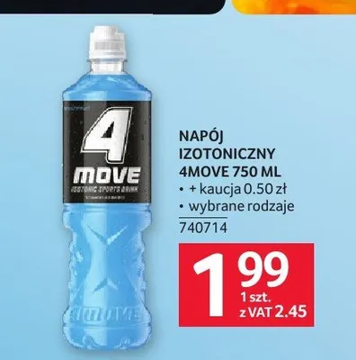 Napój izotoniczny 4Move promocja w Selgros