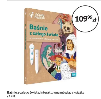Baśnie z całego świata Czytaj z Albikiem interaktywna mówiąca książka promocja w Empik