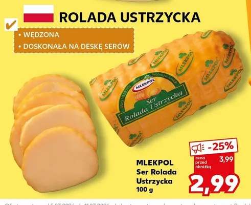 Ser Rolada Ustrzycka promocja w Kaufland