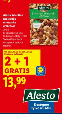 Królewska mieszanka orzechów promocja w Lidl