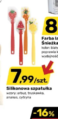 Silikonowa szpatułka promocja w Bricomarche