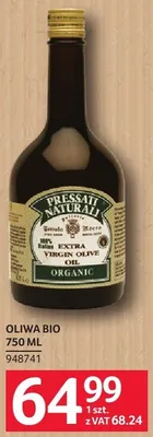 Oliwa Bio Pressati Naturali Organic 948741 promocja w Selgros
