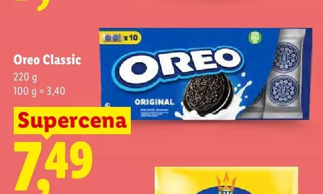 Ciastka Oreo Classic promocja w Lidl
