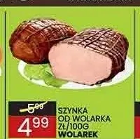 Szynka od Wolarka Wolarek promocja w Wafelek