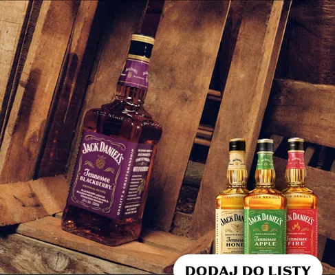 Whisky Jack Daniel's Tennessee Blackberry promocja w Dino