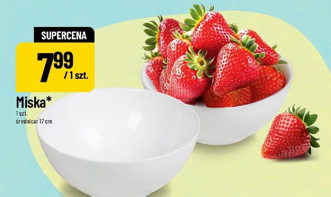 Miska średnica 17cm promocja w POLOmarket