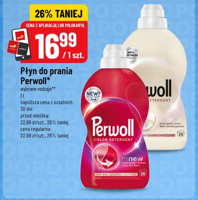 Płyn do prania Perwoll promocja w POLOmarket