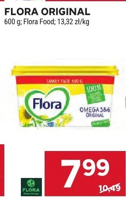 Flora Original Flora Food promocja w Stokrotka