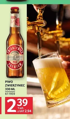 Piwo Zwierzyniec promocja w Selgros