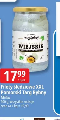Filety śledziowe XXL Pomorski Targ Rybny promocja w Leclerc