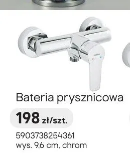 Bateria prysznicowa Ferro Rennto chrom promocja w Castorama