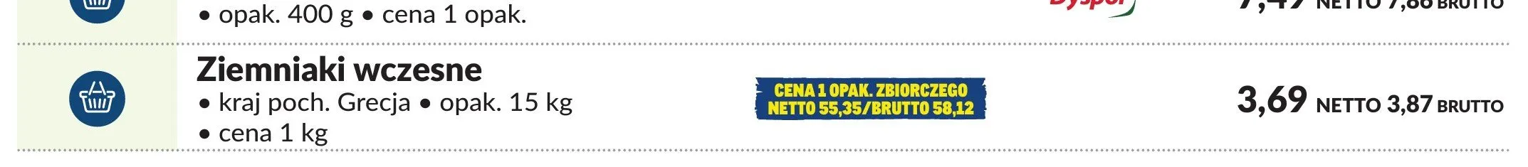 Ogórki małosolne Dyspol promocja w Makro