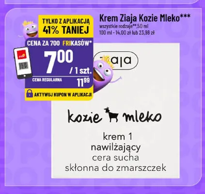 Krem Ziaja Kozie Mleko promocja w POLOmarket