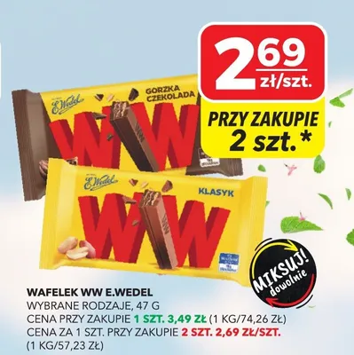 Wafelek WW promocja w Top Market