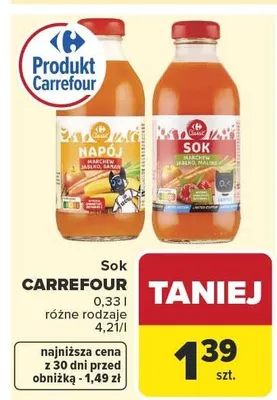 Sok Carrefour promocja w Carrefour