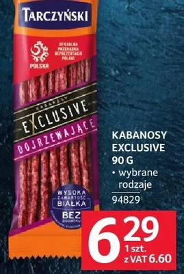 Kabanoski exclusive wyborne rodzaje promocja w Selgros