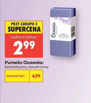 Pumeks Oceania kosmetyczny promocja w Biedronka