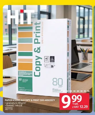 Papier ksero A4 Copy & Print 500 arkuszy promocja w Selgros