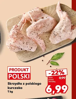 Skrzydła z polskiego kurczaka promocja w Kaufland