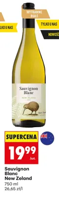 Wino Sauvignon Blanc promocja w Biedronka