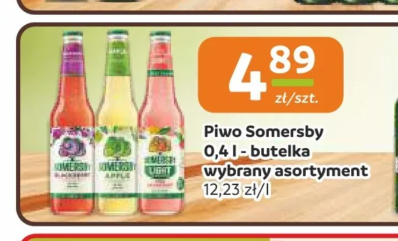 Piwo Somersby Apple promocja w Gama