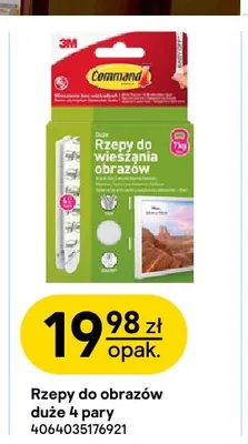 Rzepy do obrazów duże Command promocja w Castorama