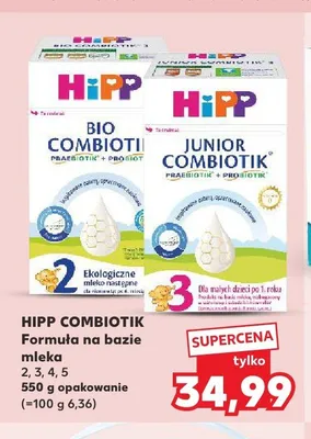 Mleko następne HiPP 2 Bio Combiotik promocja w Kaufland
