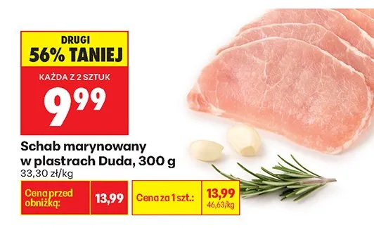 Schab marynowany w plastrach promocja w Biedronka