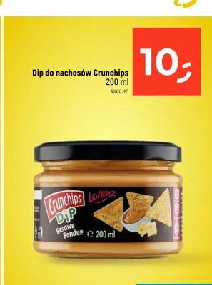 Dip do nachosów Crunchips serowe fondue promocja w Dealz