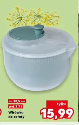 Wirówka do sałaty śr. 20,5 cm 2,7 l promocja w Kaufland