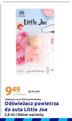 Odświeżacz powietrza do auta Little Joe promocja w Action