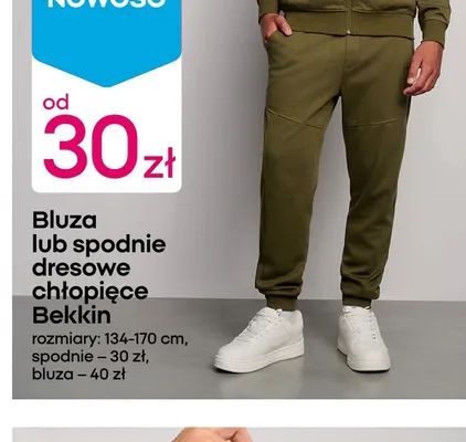 Spodnie dresowe chłopięce Bekkin promocja w Pepco