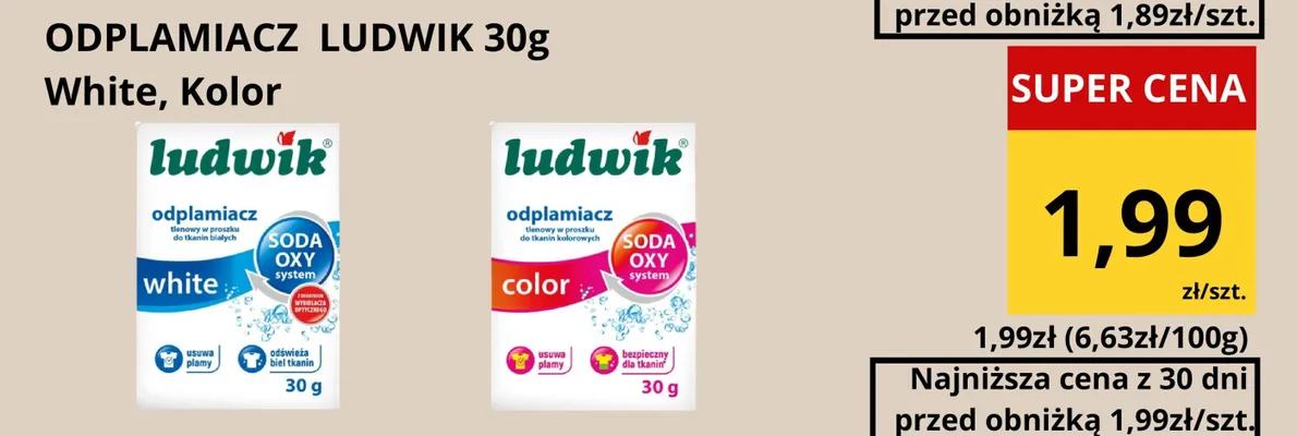 Odplamiacz White promocja w Supeco