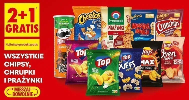 Chrupki Cheetos Spirals Cheese & Ketchup promocja w Biedronka