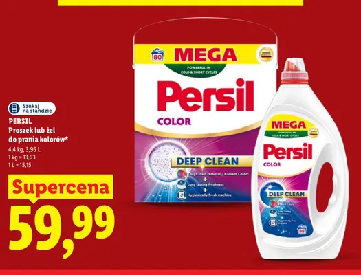 Żel do prania kolorów Persil promocja w Lidl