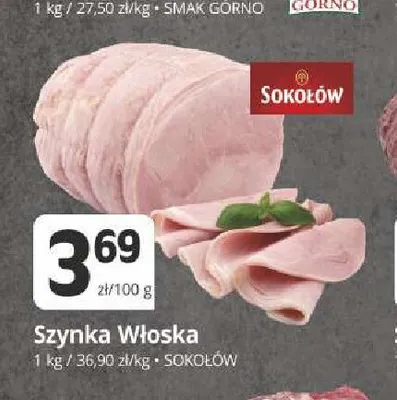 Szynka włoska Sokołów promocja w Marketvita
