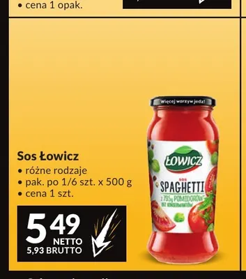 Sos Łowicz promocja w Makro