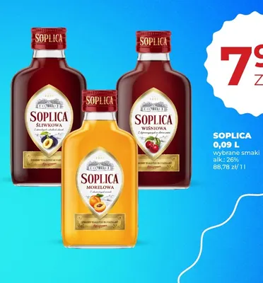 Soplica Śliwkowa promocja w Duży Ben