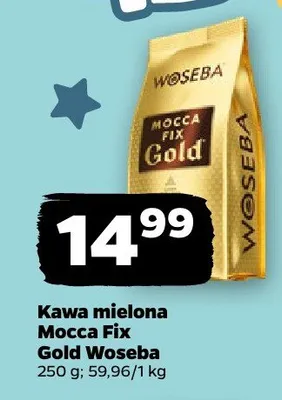 Kawa mielona Mocca Fix Gold 250 g promocja w Netto