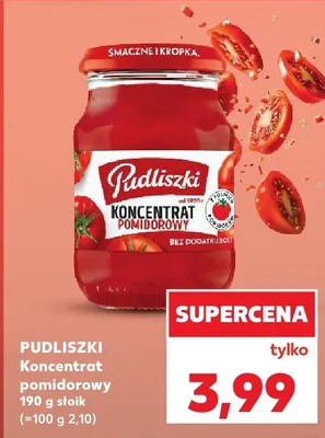 Koncentrat pomidorowy promocja w Kaufland