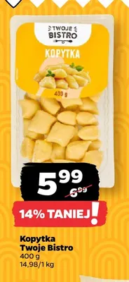 Kopytka Twoje Bistro promocja w Netto