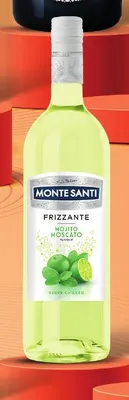 Wino musujące Monte Santi Frizzante Mojito Moscato promocja w Żabka