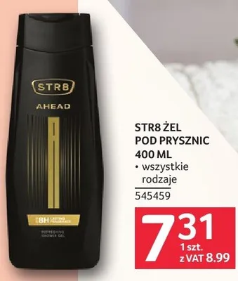 Żel pod prysznic STR8 AHEAD 400 ML promocja w Selgros