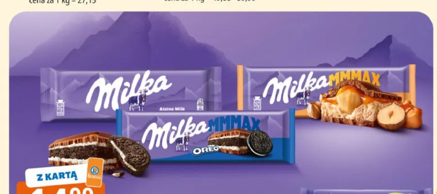 Czekolada Milka promocja w Leclerc