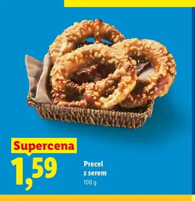 Precel z serem promocja w Lidl