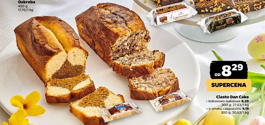 Ciasto kokosowo-kakaowe promocja w Netto