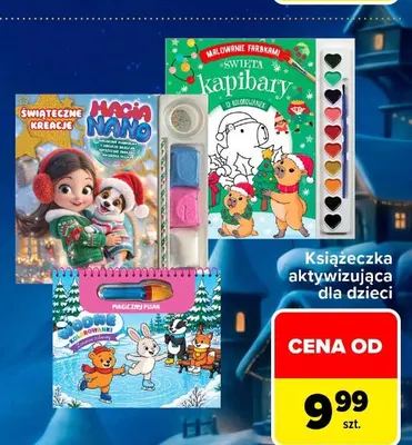 Książeczka aktywizująca dla dzieci promocja w Carrefour