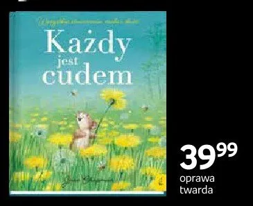 Książka Każdy jest cudem oprawa twarda promocja w Empik