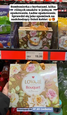 Herbata Bouquet promocja w Aldi