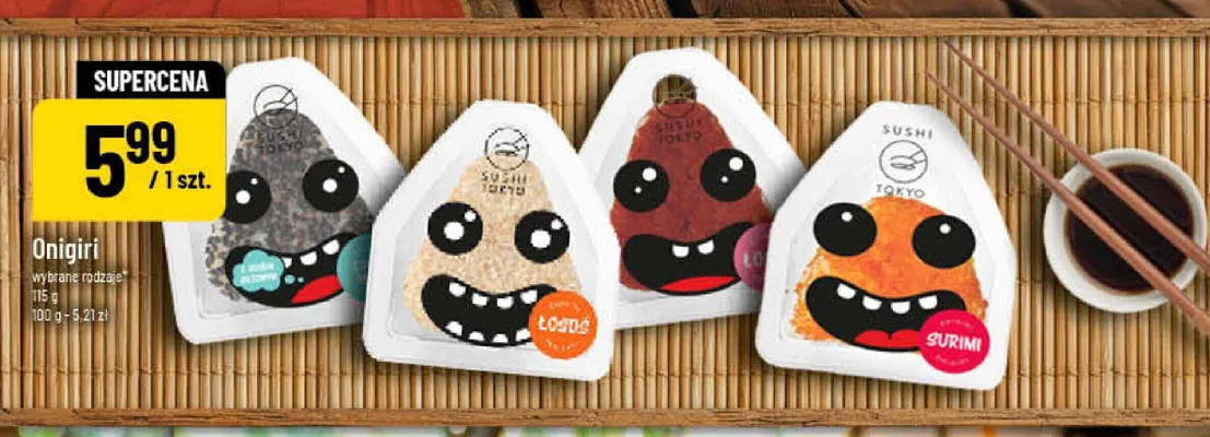 Onigiri Sushi Tokyo surimi promocja w POLOmarket